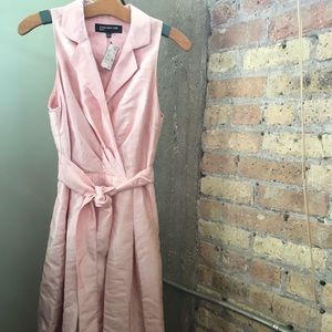 Jones New York Jackie O Vintage style pink cocktail dress size 6
